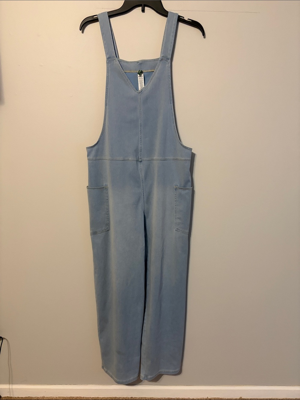 HALARA Light Blue Denim-Style Women’s Overalls. MP.
